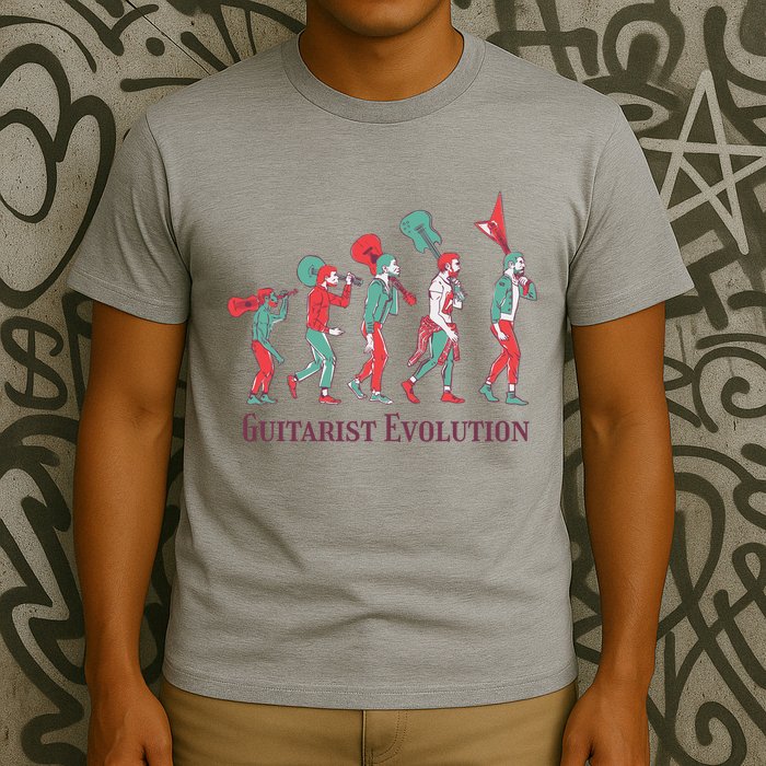 Guitarist Evolution T-Shirt