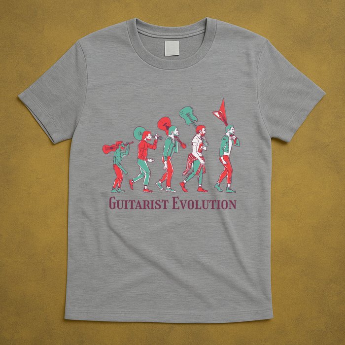 Guitarist Evolution T-Shirt