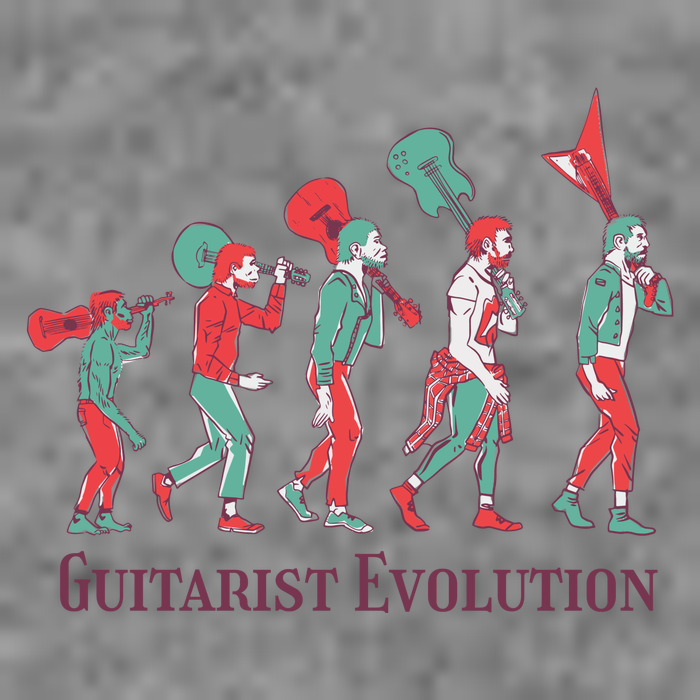 Guitarist Evolution T-Shirt