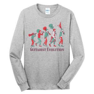 Guitarist Evolution Tall Long Sleeve T-Shirt