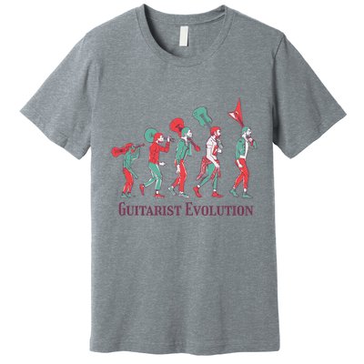 Guitarist Evolution Premium T-Shirt