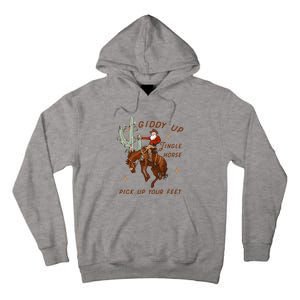 Giddy Up Jingle Horse Pick Up Your Feet Tall Hoodie