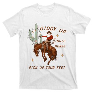 Giddy Up Jingle Horse Pick Up Your Feet T-Shirt