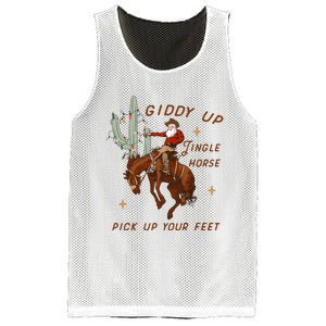 Giddy Up Jingle Horse Pick Up Your Feet Mesh Reversible Basketball Jersey Tank