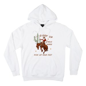 Giddy Up Jingle Horse Cowboy Cowgirl Western Christmas Hoodie