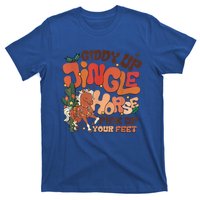 Giddy Up Jingle Horse Pick Up Your Feet Howdy Christmas Gift T-Shirt