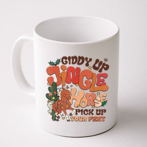 Giddy Up Jingle Horse Pick Up Your Feet Howdy Christmas Gift Coffee Mug