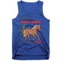 Giddy Up Jingle Horse Pick Up Your Feet Western Christmas Cool Gift Tank Top