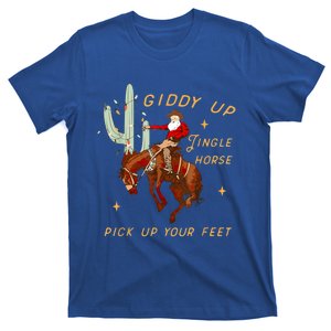 Giddy Up Jingle Horse Pick Up Your Feet Cow Santa Cactus Meaningful Gift T-Shirt