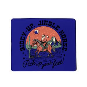 Giddy Up Jingle Horse Christmas Country Howdy Santa Great Gift Mousepad