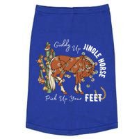 Giddy Up Jingle Horse Western Christmas Santa Trendy Western Gift Doggie Tank