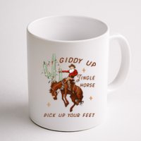 Giddy Up Jingle Horse Pick Up Your Feet Cow Coffee Mug