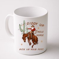 Giddy Up Jingle Horse Pick Up Your Feet Cow Coffee Mug