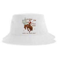 Giddy Up Jingle Horse Pick Up Your Feet Howdy Country Sustainable Bucket Hat