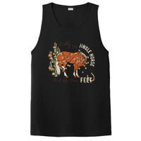 Giddy Up Jingle Horse Pick Up Your Feet Cowboy Santa Cactus PosiCharge Competitor Tank