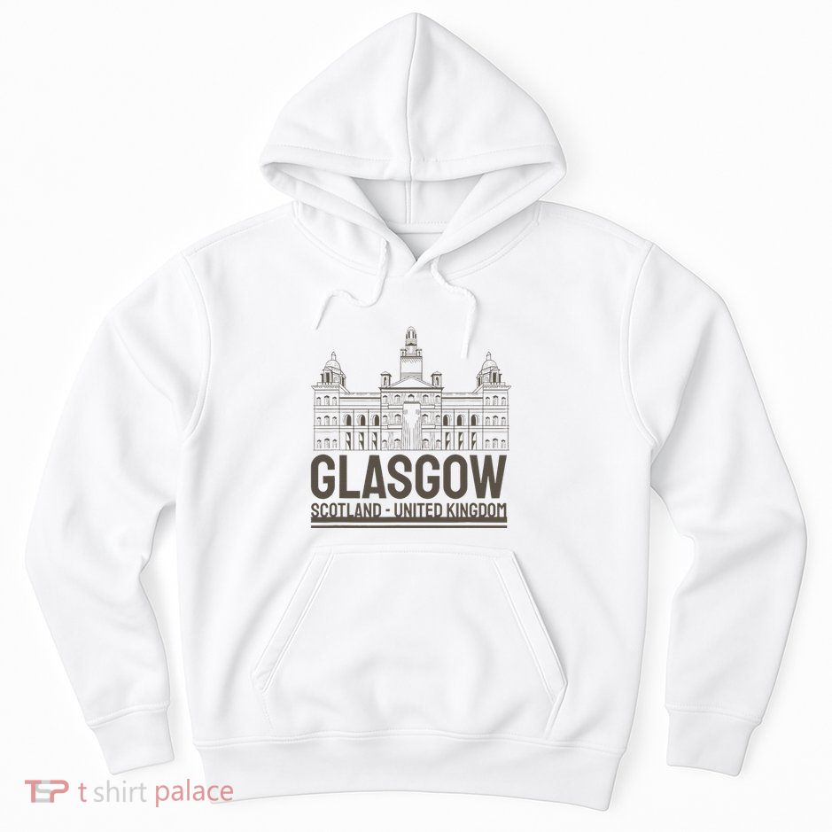 Glasgow United Kingdom Capital City Scottish Landmarks Hoodie