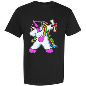 Graduation Unicorn Kindergarten College Elementary School Garment-Dyed Heavyweight T-Shirt