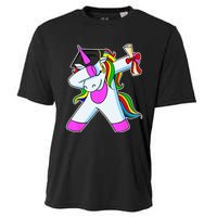 Graduation Unicorn Kindergarten College Elementary School Cooling Performance Crew T-Shirt