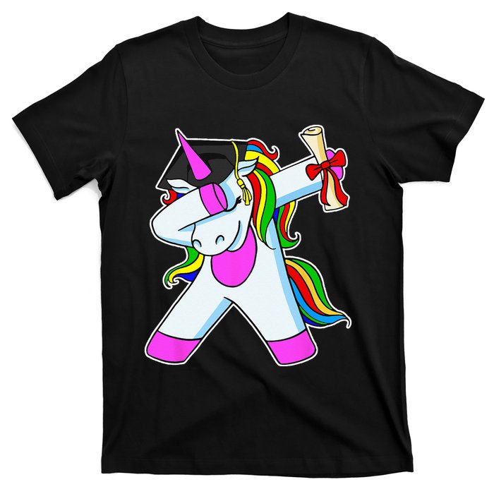 Graduation Unicorn Kindergarten College Elementary School T-Shirt