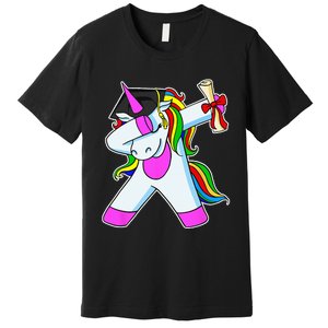 Graduation Unicorn Kindergarten College Elementary School Premium T-Shirt