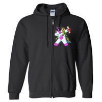 Graduation Unicorn Kindergarten College Elementary School Full Zip Hoodie