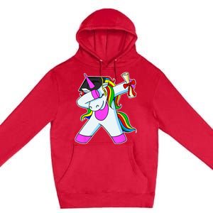 Graduation Unicorn Kindergarten College Elementary School Premium Pullover Hoodie