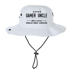 Gamer Uncle Like A Normal Uncle Only Cooler Funny Uncle Gift Legacy Cool Fit Booney Bucket Hat