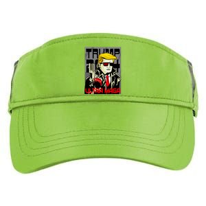 Great Ultra MAGA King Terminator Parody Trump 2024 Anti Biden Adult Drive Performance Visor