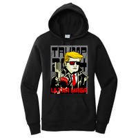 Great Ultra MAGA King Terminator Parody Trump 2024 Anti Biden Women's Pullover Hoodie