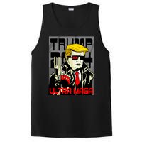 Great Ultra MAGA King Terminator Parody Trump 2024 Anti Biden PosiCharge Competitor Tank