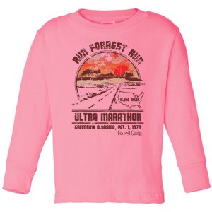 Gump Ultra Marathon Toddler Long Sleeve Shirt