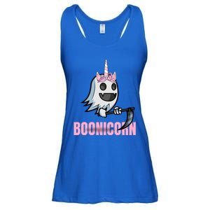 Ghost Unicorn Meaningful Gift Boonicorn Unicorn Ghost Halloween Meaningful Gift Ladies Essential Flowy Tank