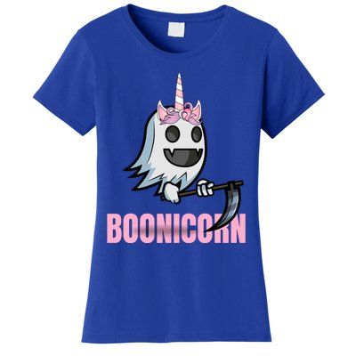 Ghost Unicorn Meaningful Gift Boonicorn Unicorn Ghost Halloween Meaningful Gift Women's T-Shirt