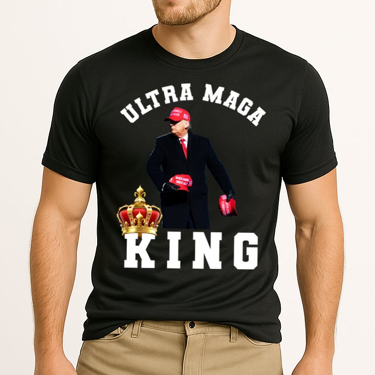 Great Ultra MAGA King Anti Biden Trump 2024 USA Cooling Performance Crew T-Shirt