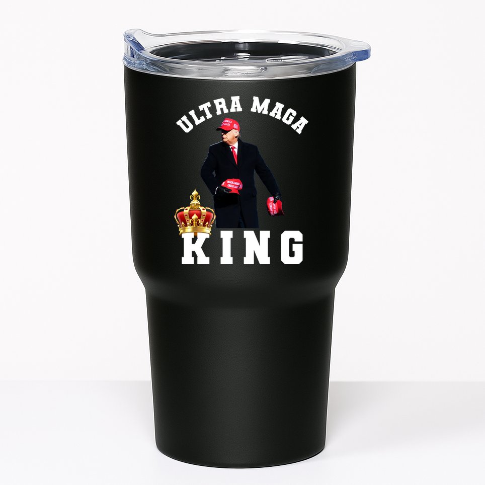 Great Ultra MAGA King Anti Biden Trump 2024 USA Tumbler