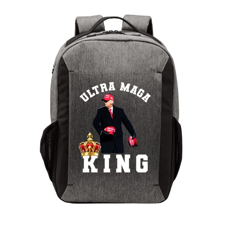 Great Ultra MAGA King Anti Biden Trump 2024 USA Vector Backpack