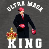 Great Ultra MAGA King Anti Biden Trump 2024 USA Vector Backpack