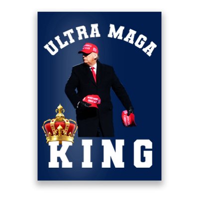 Great Ultra MAGA King Anti Biden Trump 2024 USA Poster