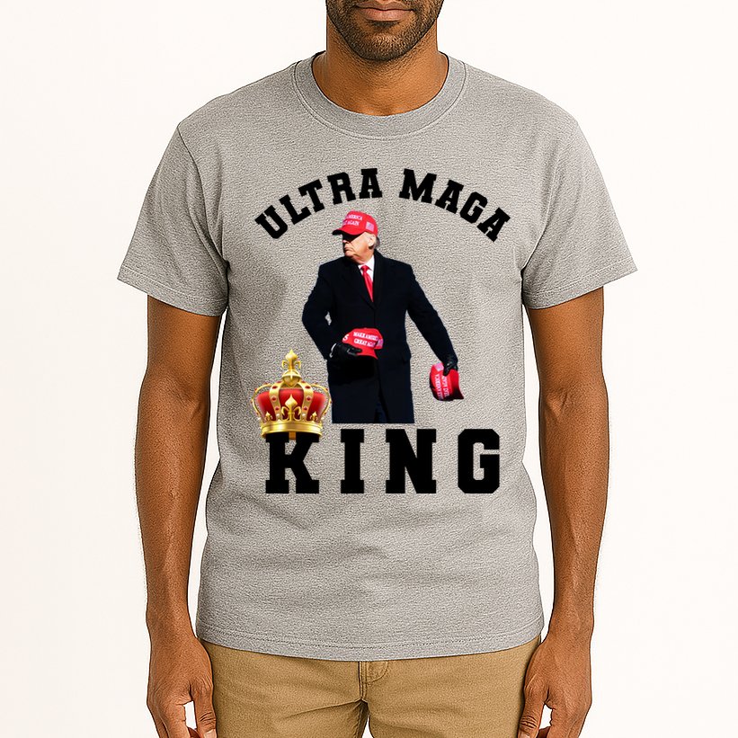 Great Ultra MAGA King Anti Biden Trump 2024 USA Tall T-Shirt