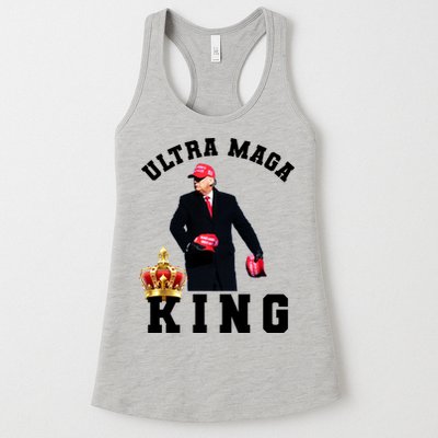 Great Ultra MAGA King Anti Biden Trump 2024 USA Womens Tank Top