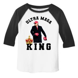 Great Ultra MAGA King Anti Biden Trump 2024 USA Toddler Fine Jersey T-Shirt