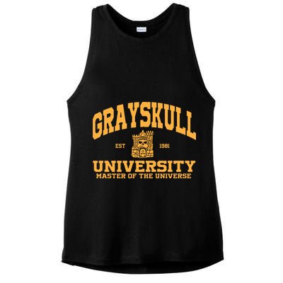 Grayskull University Master Of The Universe Ladies PosiCharge Tri-Blend Wicking Tank