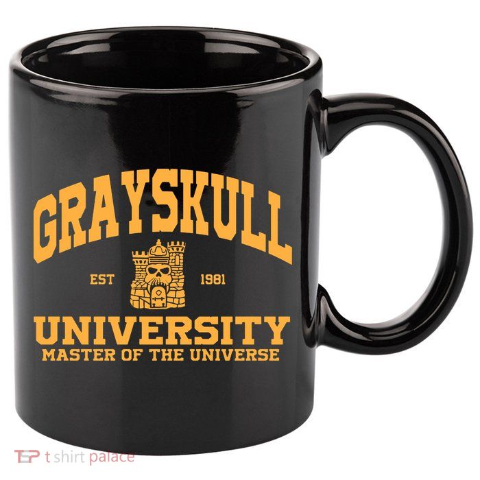 Grayskull University Master Of The Universe 11oz C Handle Ceramic Mug