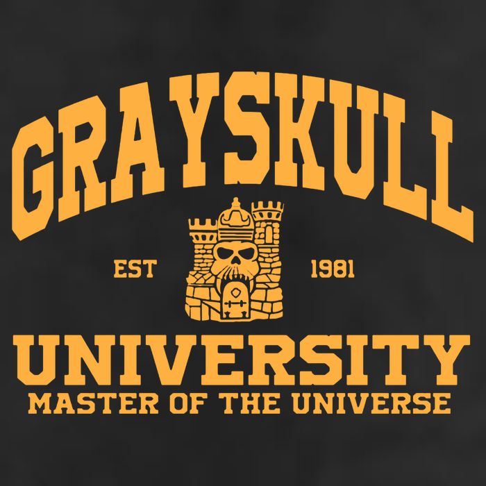 Grayskull University Master Of The Universe Microfiber Hand Towel