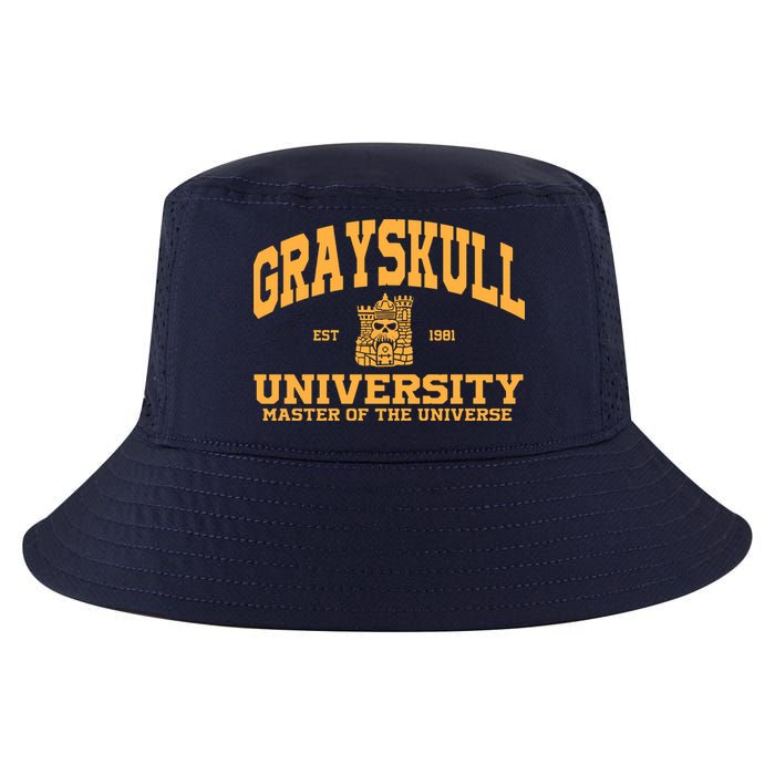 Grayskull University Master Of The Universe Cool Comfort Performance Bucket Hat
