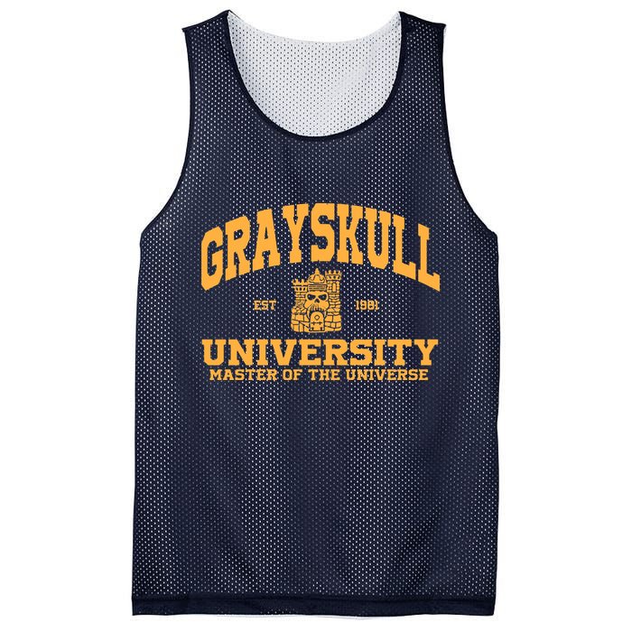 Grayskull University Master Of The Universe Mesh Reversible Basketball Jersey Tank