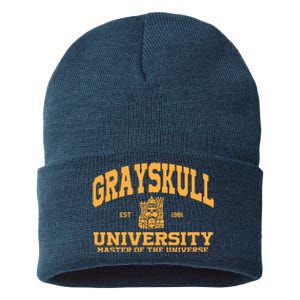 Grayskull University Master Of The Universe Sustainable Knit Beanie