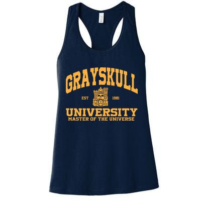 Grayskull University Master Of The Universe Womens Tank Top