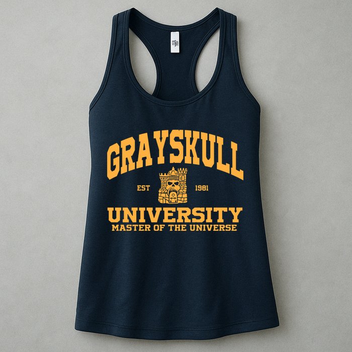 Grayskull University Master Of The Universe Womens Tank Top