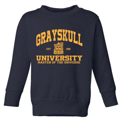Grayskull University Master Of The Universe Toddler Sweatshirt